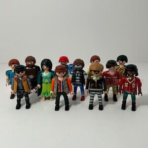 Playmobil Figures Mixed Lot of 12 People Characters Fantasy Adventure Modern